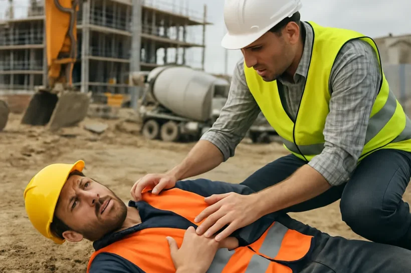 Wypadek na terenie budowy – odpowiedzialność i odszkodowanie